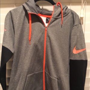 Nike womens jacket (hot pink lining)